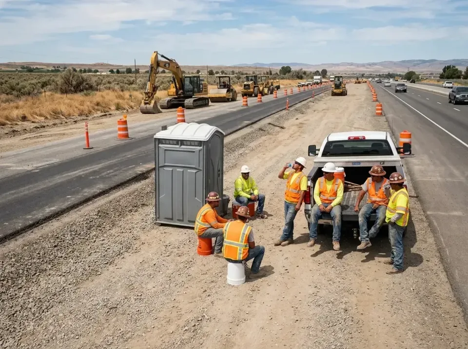 highway-road-construction-crew-007 — frequently asked questions, Porta Potty and Restroom Rentals in South Patrick Shores, FL